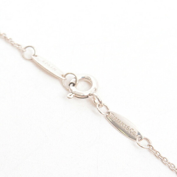 TIFFANY Silver Diamond Necklace - Picture 6 of 8